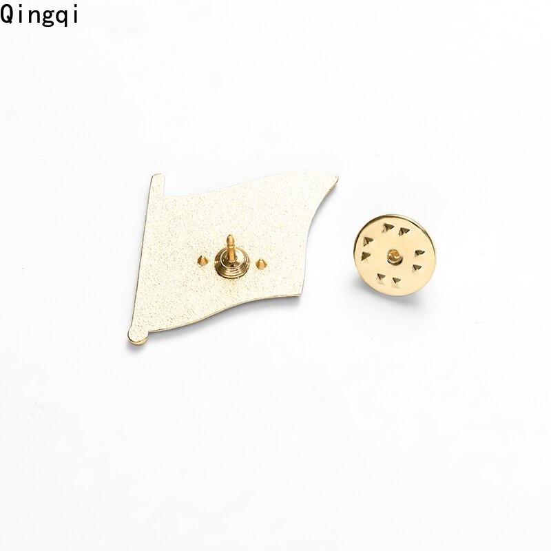 Bros Pin Enamel Desain Bendera LGBT Pelangi Untuk Hadiah Teman