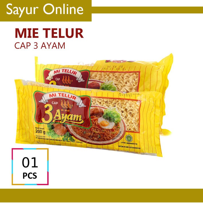 

[SayurOnline] MIE TELUR CAP 3 AYAM [1 Pack]