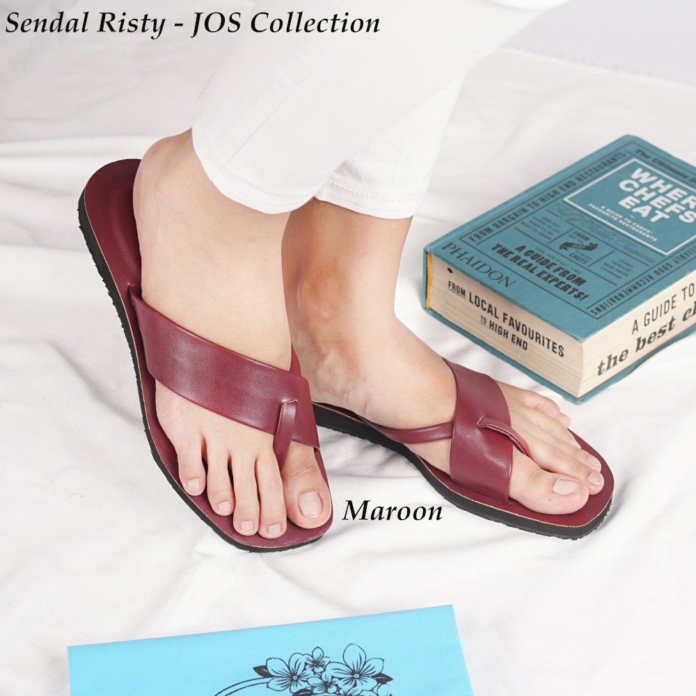 Sandal Jepit Wanita Flat - Risty by JOS Collection