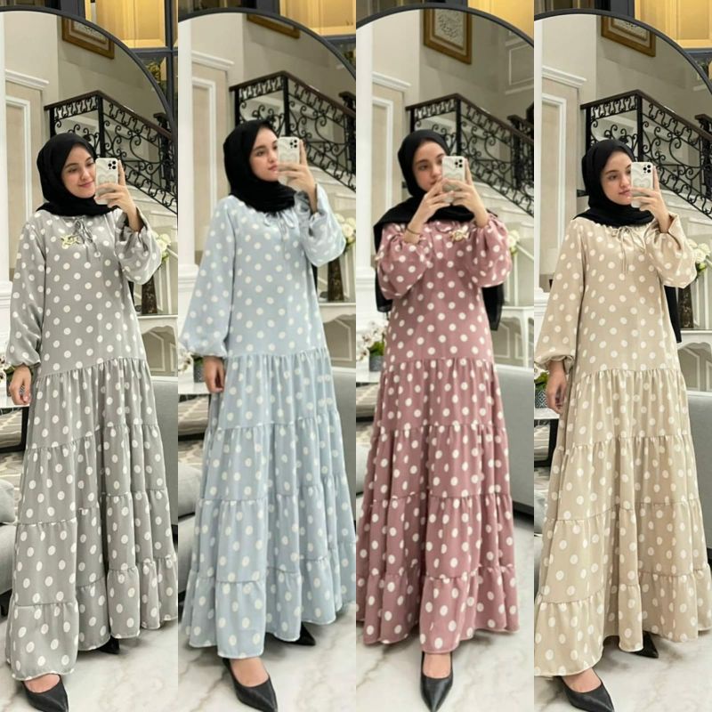 DRESS POLKA EDNESS KAYLA