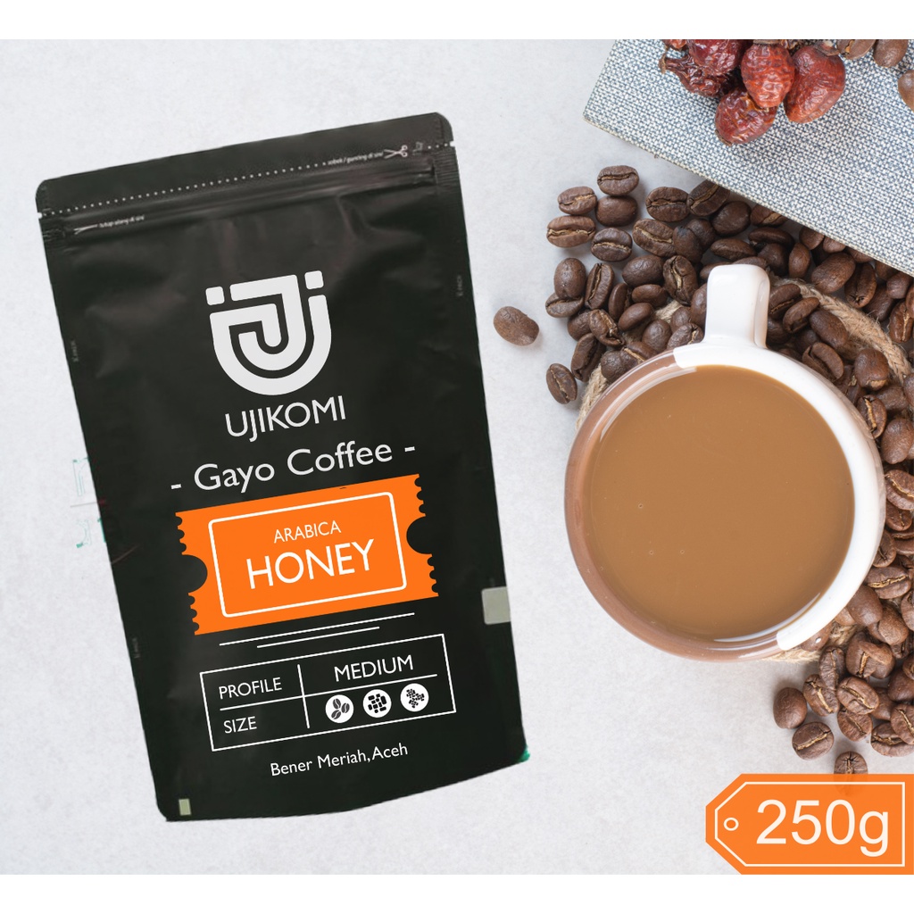 

Kopi Arabica Gayo Honey (250g)