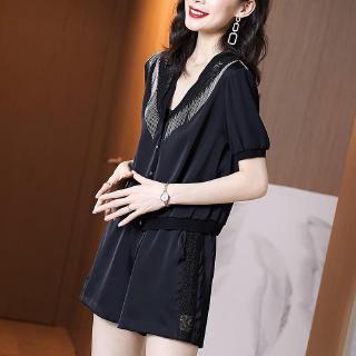 Setelan Jaket celana  Pendek Casual Bahan Tipis Untuk 