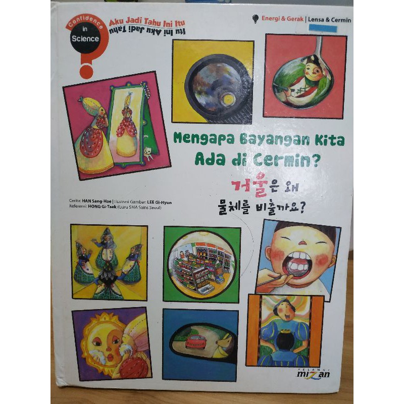 (PRELOVED) BUKU CONFIDENCE IN SCIENCE "MENGAPA BAYANGAN KITA ADA DI CERMIN?"