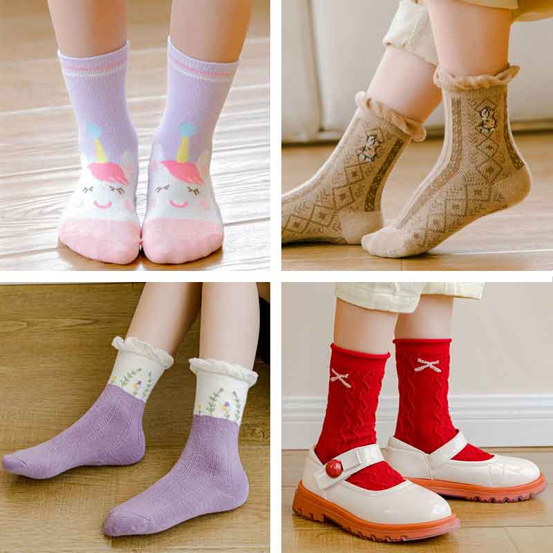 Kaos Kaki Set 5pcs - Baby Kids Socks