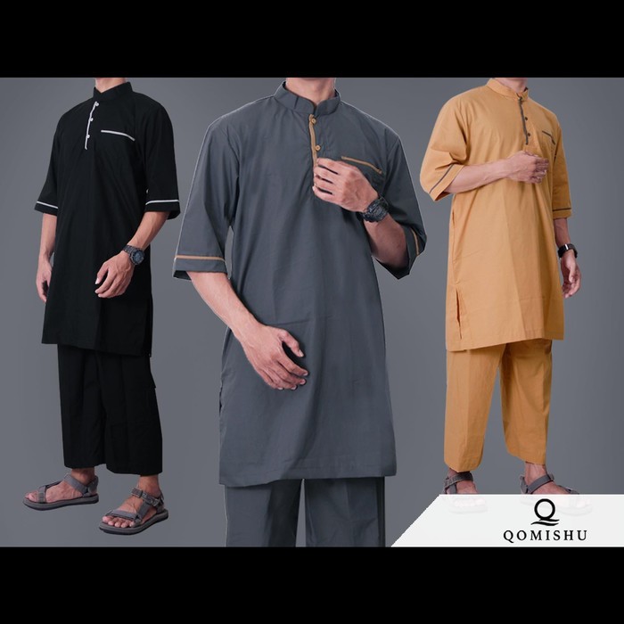 Big Size Baju Koko Pria / Gamis Pria Pakistan / Baju Muslim / QMGS 11