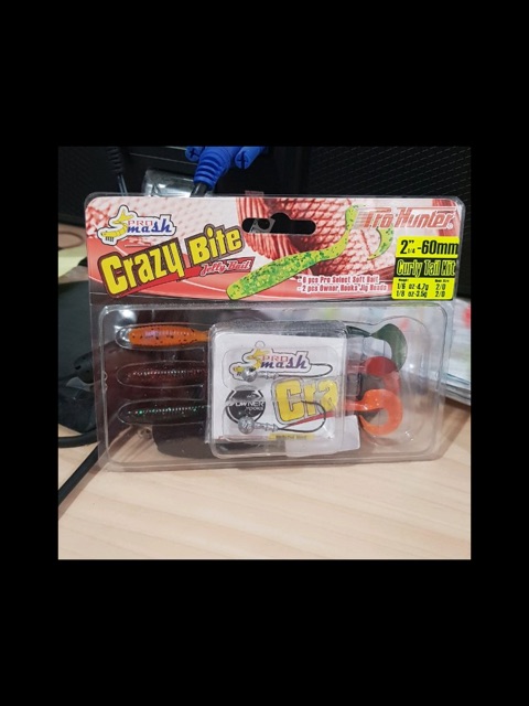 Umpan soft lure crazy bite jelly bait pro hunter