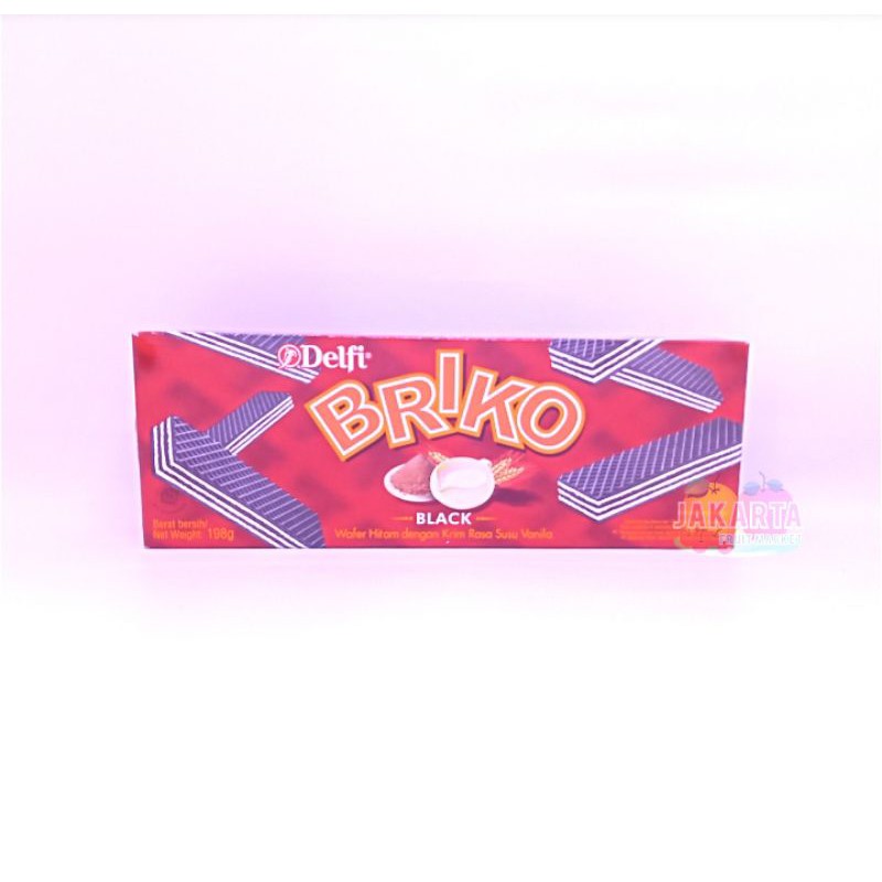 

(WAFER) DELFI BRIKO BLACK VANILLA 198G