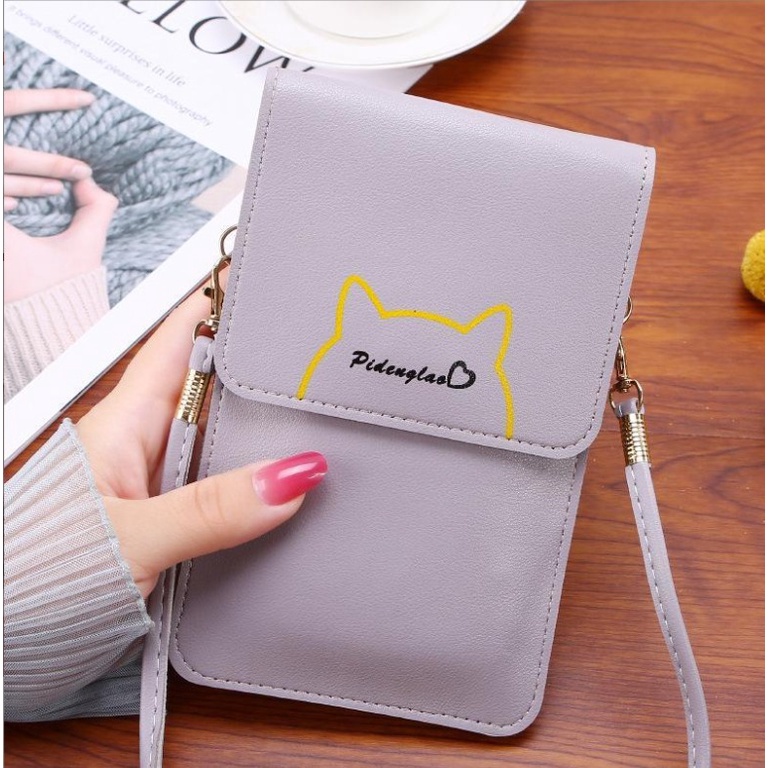 PIDENGLASS Pocket Slingbag Simple Mika Belakang Elegan Unisex Remaja Cute Korean Style By Chikoisme NR