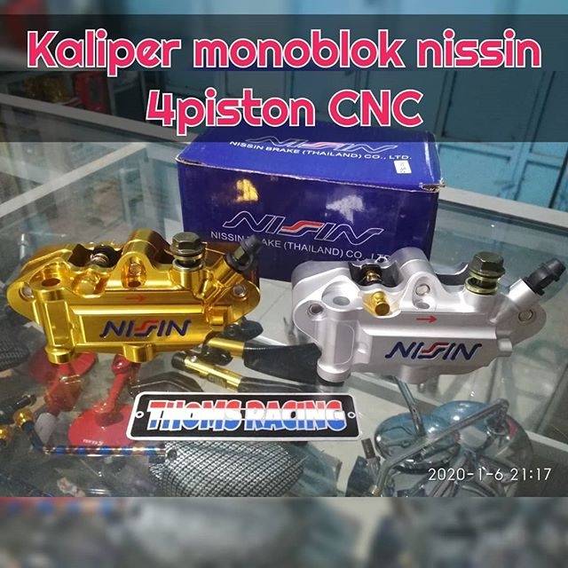 Kaliper monoblok nissin 4piston cnc