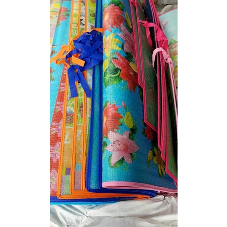 KARPET GAMBAR PLASTIK SPON KRAKTER/Karpet  eva murah/tikar gambar