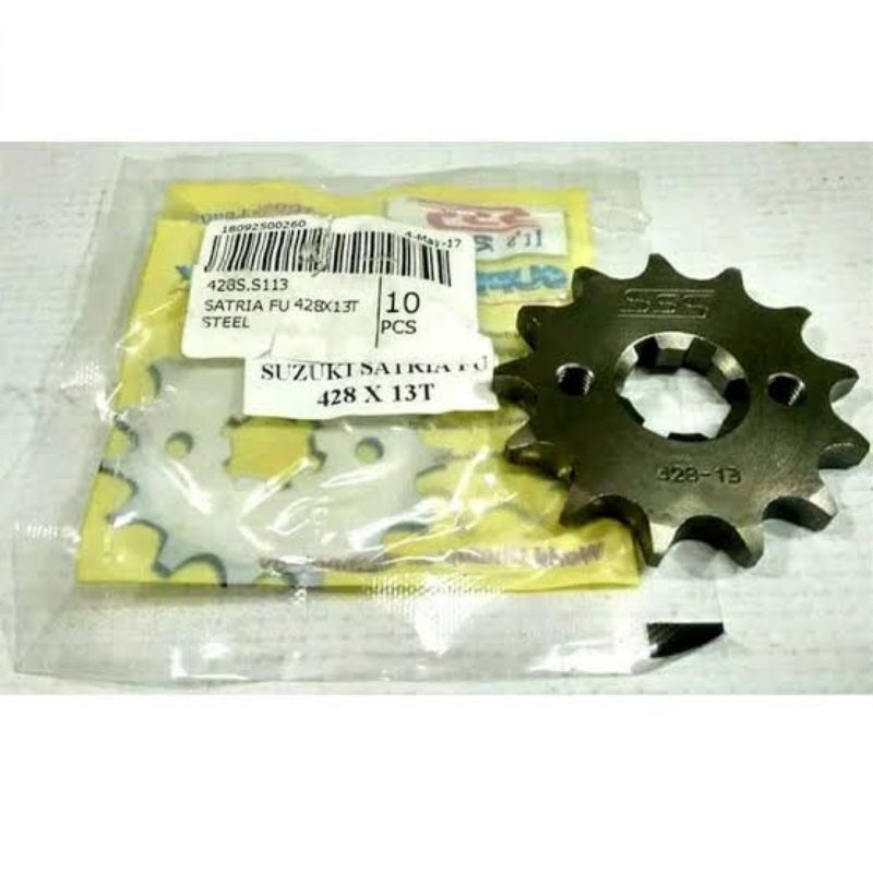 SSS gear ger gir depan racing satria fu, GSX 428, 415 12, 13, 14, 15