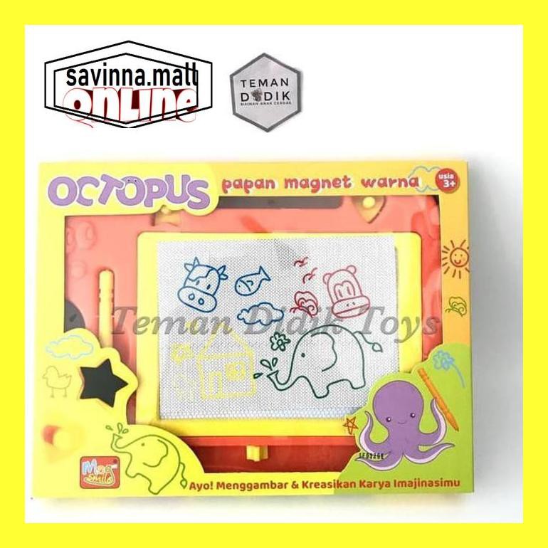 

Ankds Papan Tulis Magnet Berwarna / Coloured Magnetic Drawing Board Kids40W