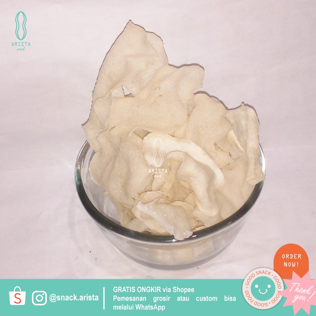 

Krecek Gadung (MENTAH) by ARISTA SNACK