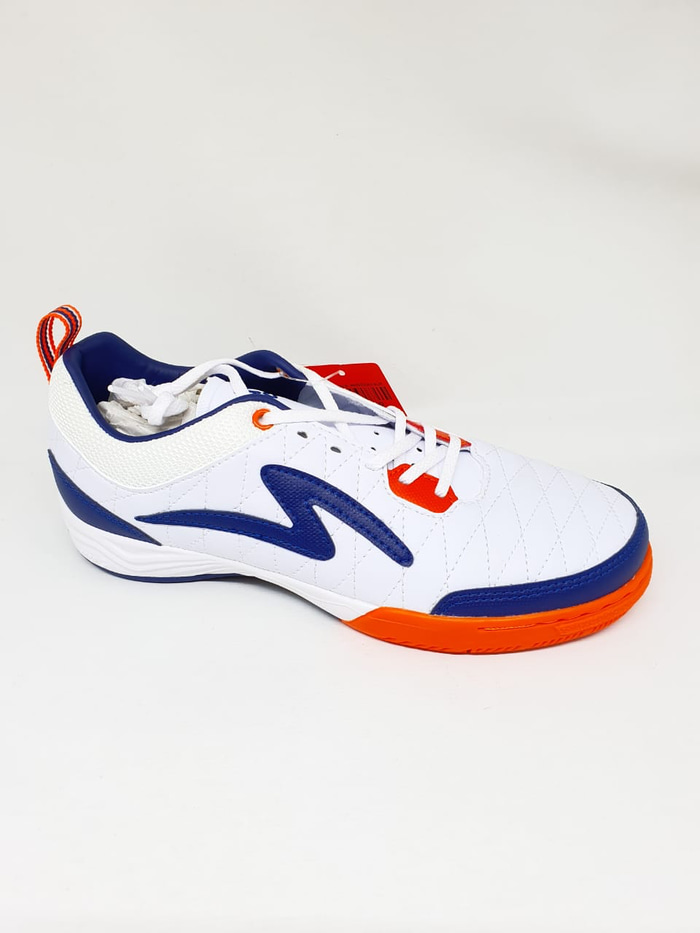 Sepatu futsal specs original Metasala White estate blue new 2020