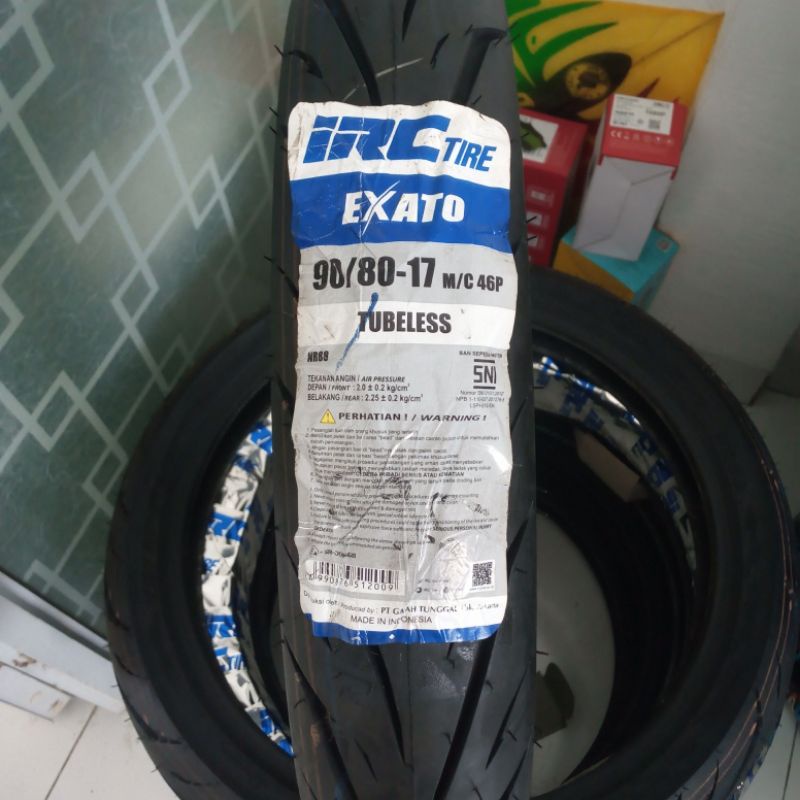 Ban Motor IRC EXATO 90/80-17