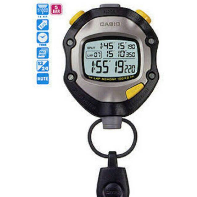 CASIO HS-70 - Stopwatch / Alat Catat Waktu #ORIGINAL# GARANSI RESMI