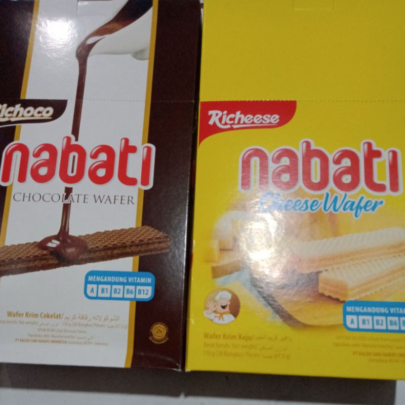 

wafer nabati box isi 20 x 7.5g