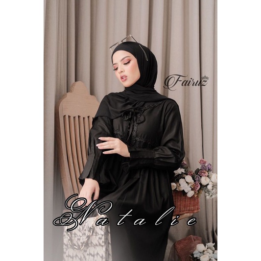 Daster arab FAIRUZ NATALIE Maxi Dress Rayon Super Kekinian