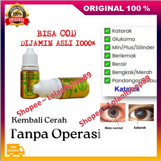 [BISA COD] PROMO Noni Eye Gurah Herbal Tetes Mata Atasi Mata Minus Katarak Silinder Honey Noni Eye A