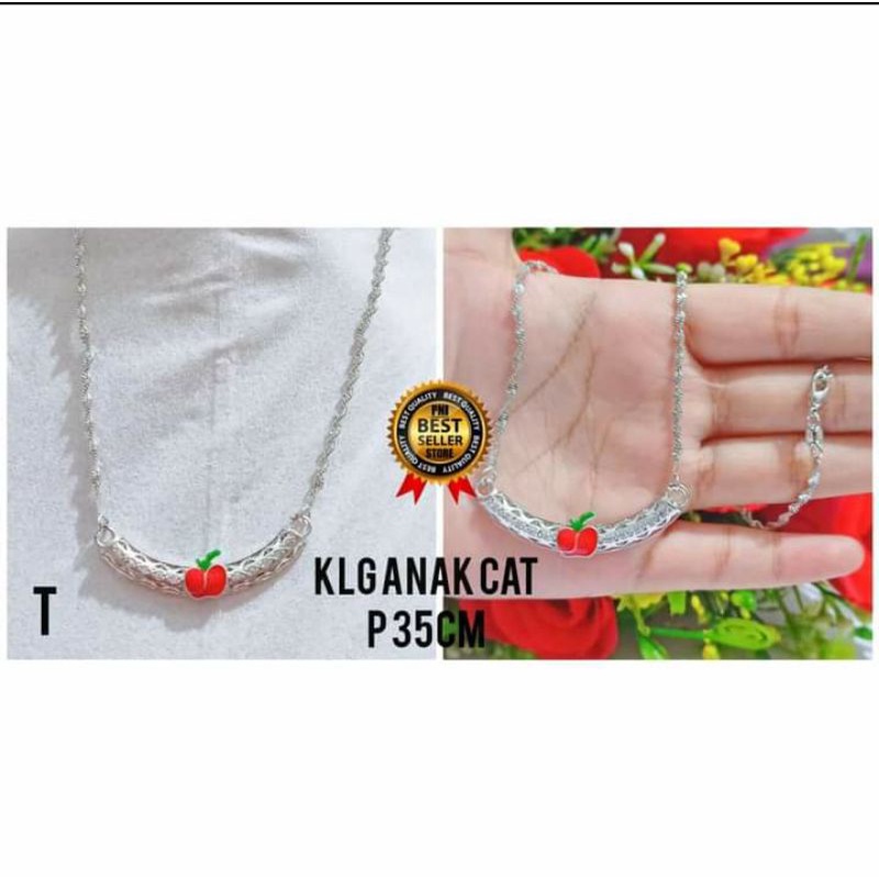 Kalung Anak Karakter Berbagai motif perhiasan Anak Gold dan Silver limited edition (COD)