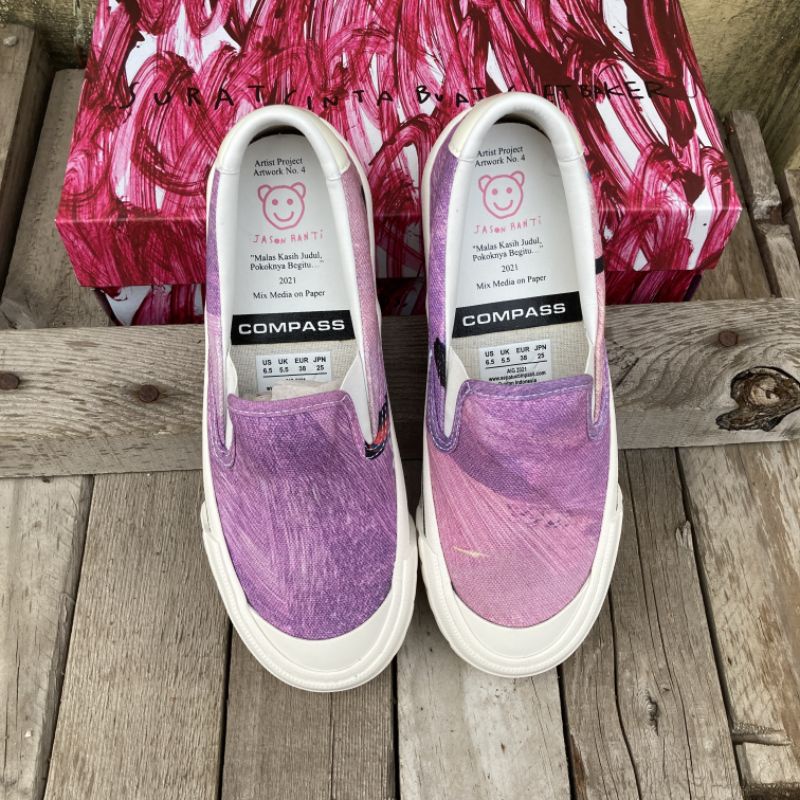 Compass Jason Ranti Artwork4 Slip-On