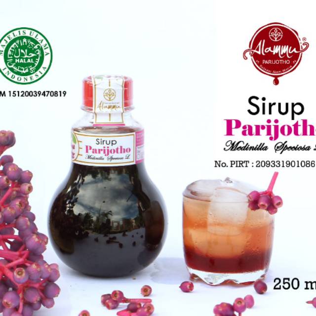 

Sirup parijoto 250 ml