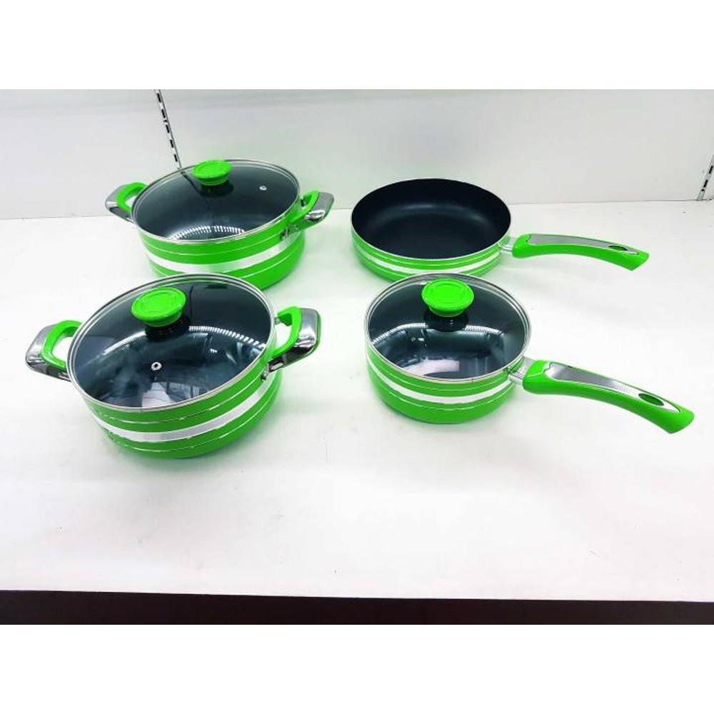 Panci Set Apple Green 7 pcs