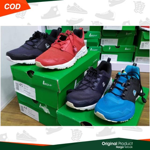 SEPATU RUNNING LEAGUE VADER NEW ORIGINAL 100%
