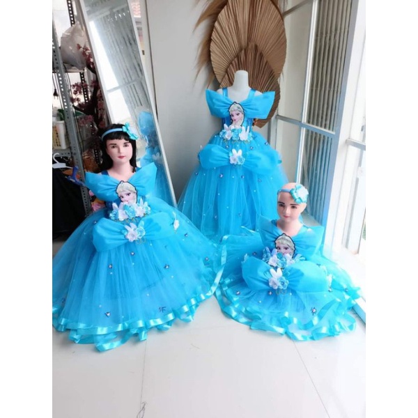Termurahh Gaun Ultah Frozen