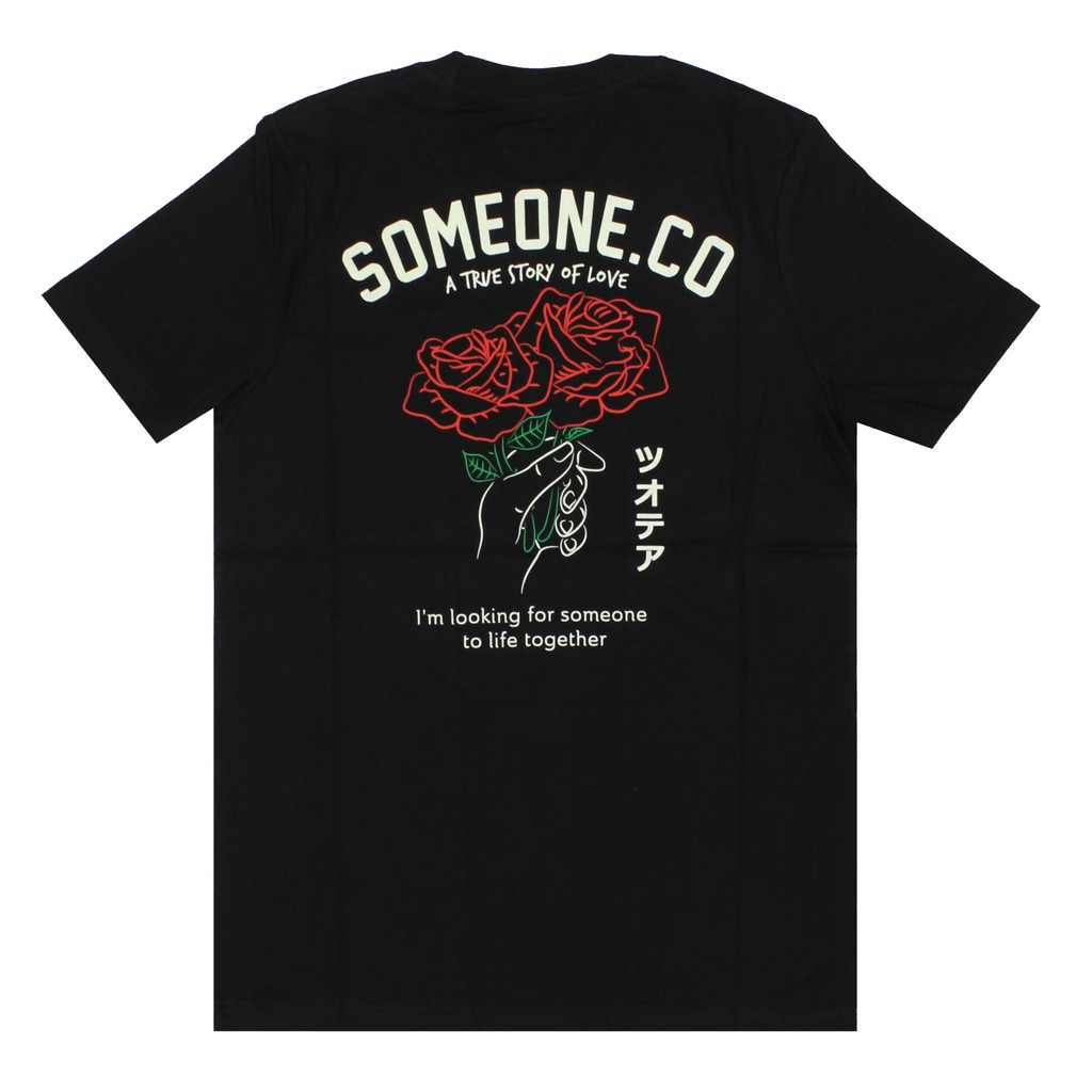 Someone Kaos  Tshirt 108D Glow  In The Dark  Shopee  Indonesia