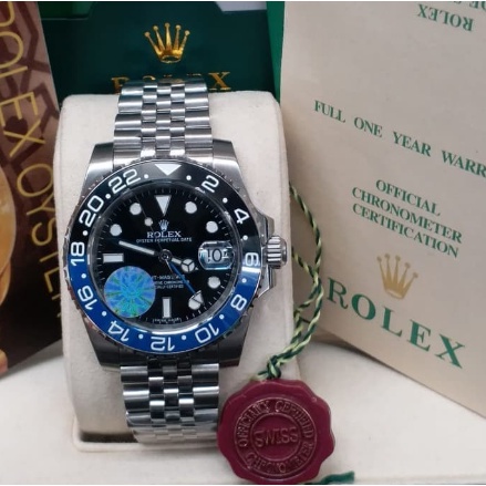 Rolex Gmt Master II Batman Jubille 40mm Premium