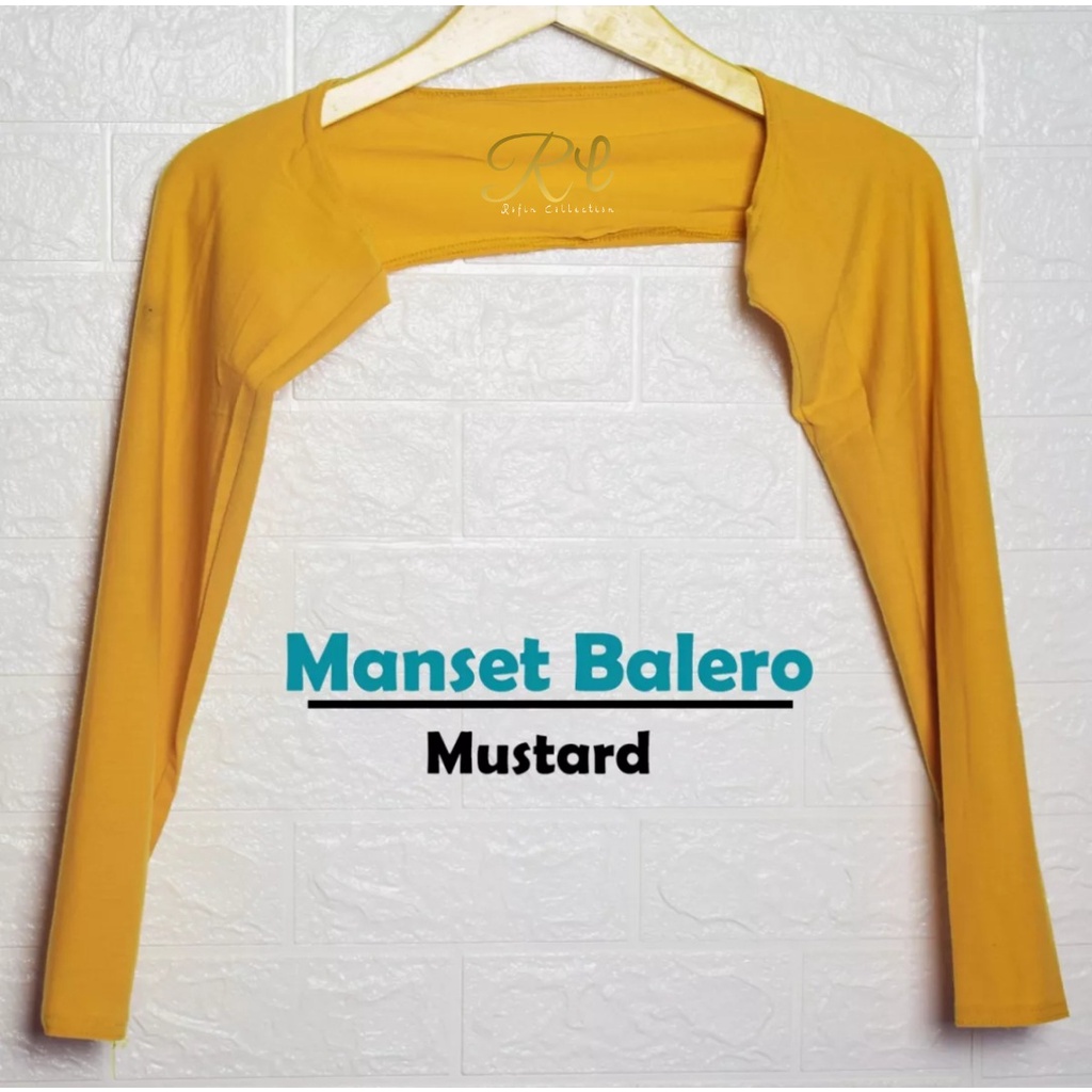 MANSET TANGAN COTRAY/MANSET SAMBUNG BOLERO-Kuning Mas