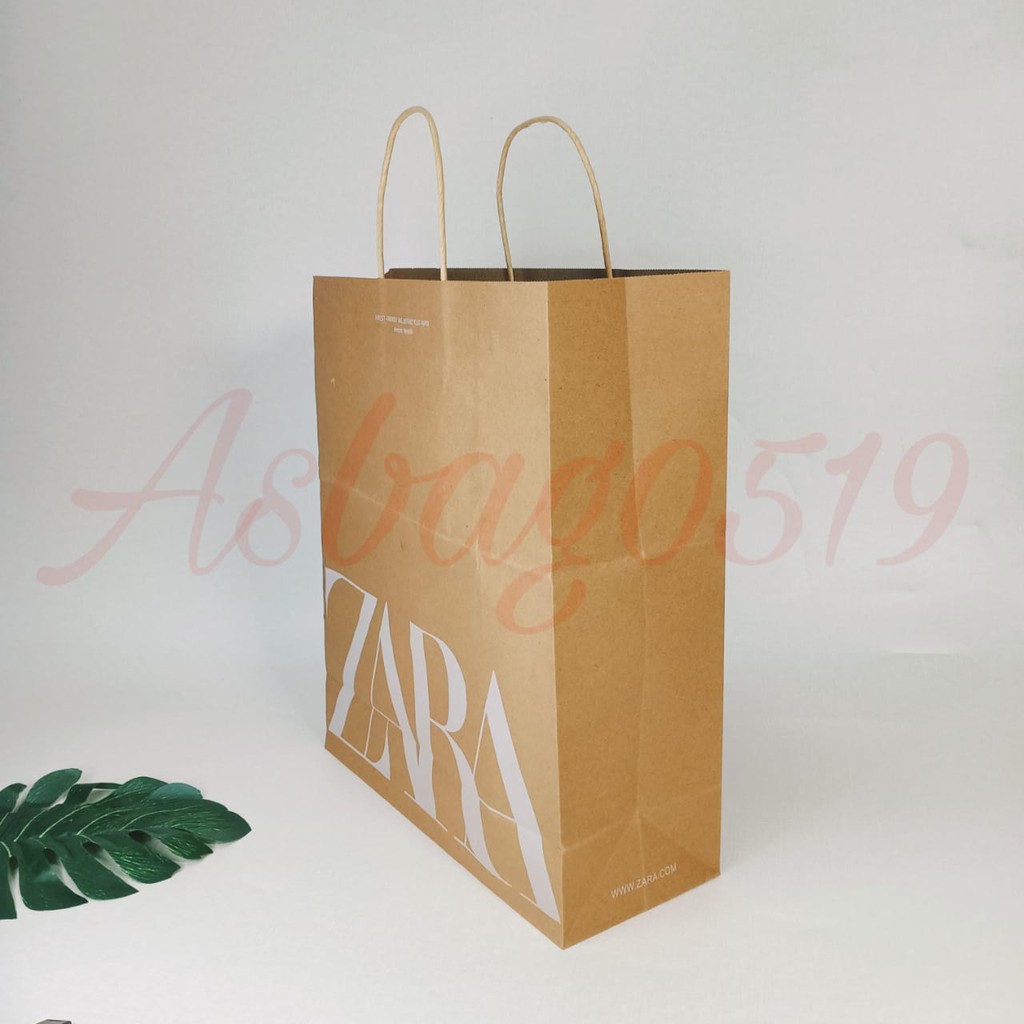 Hot Promo!! Paperbag Coklat Paper bag / tas belanja paper bag / kantong kado ulang tahun size small &amp; big