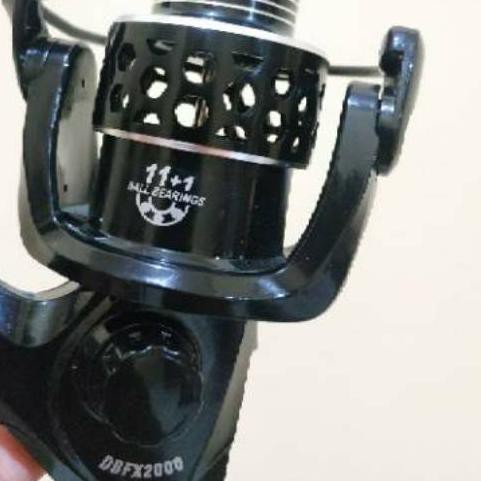 ☈ Reel DAIDO BLACK BASS XT SPIN 2000 (11+1BB) Handle Metal ✴