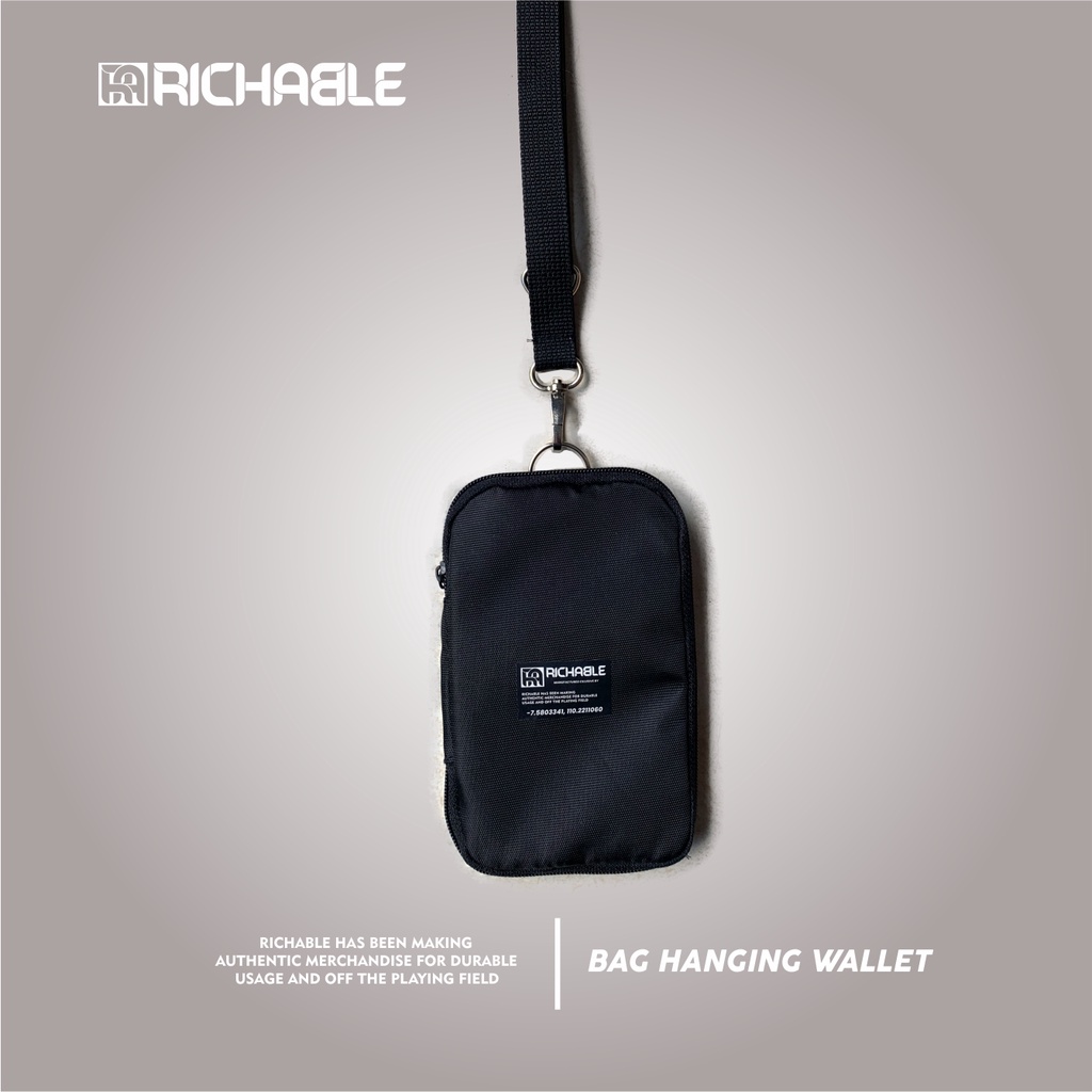 RICHABLE - BAG HANGING WALLET - BLACK