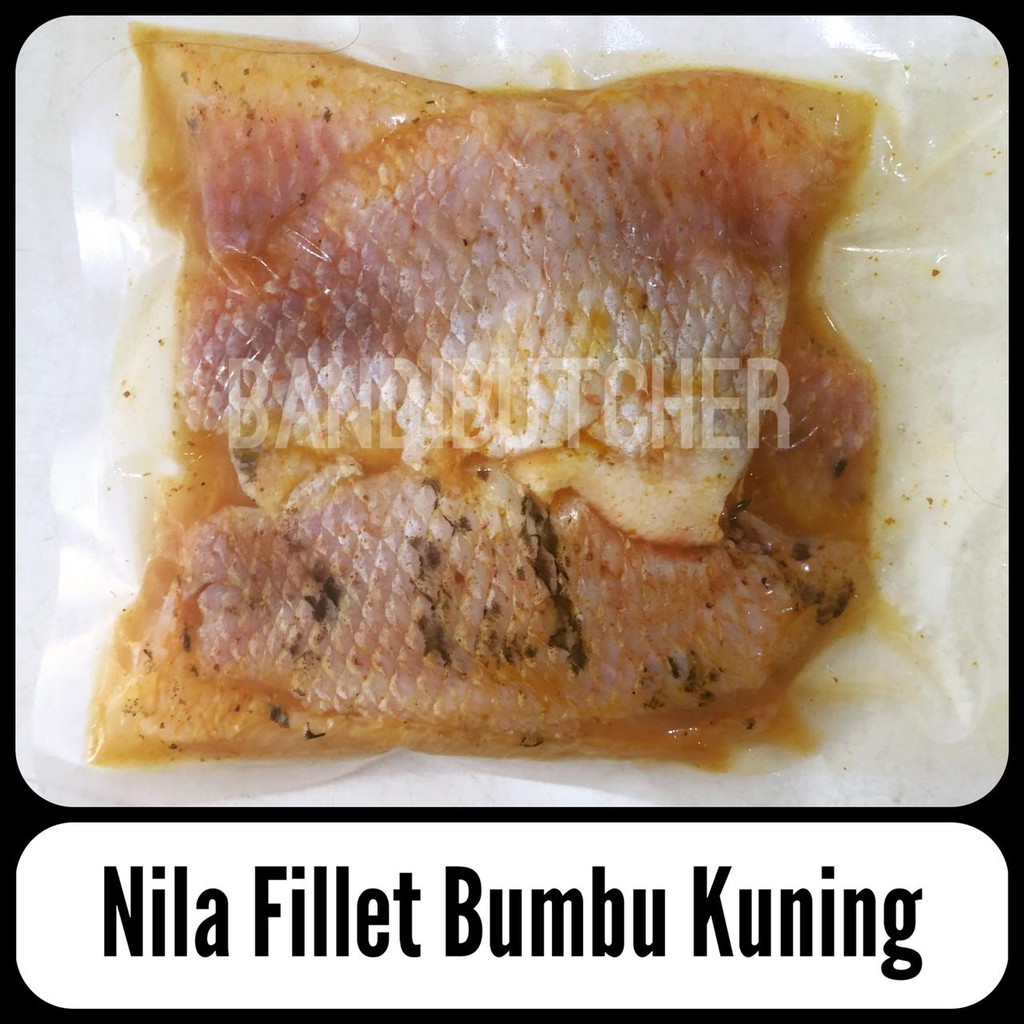Jual Fillet Nila Bumbu Kuning Filet Ikan Nila Bumbu Kuning Shopee