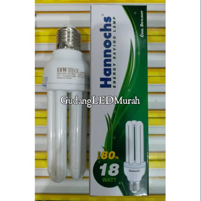 Lampu hannochs 18 watt 18watt 18 w 18w | Lampu hannochs 3u plc 18 watt 18watt 18 w 18w