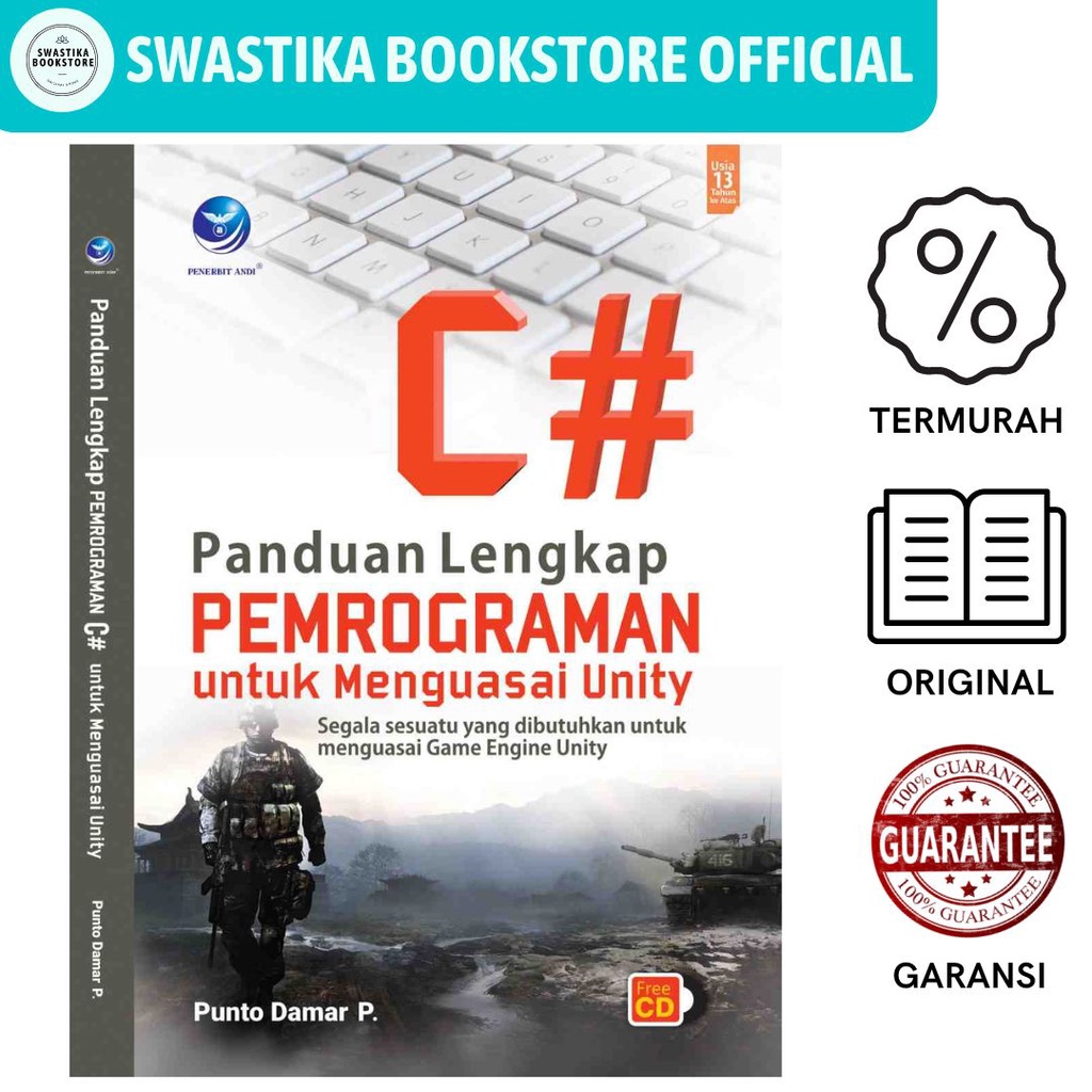 Panduan Lengkap Pemrograman C# Untuk Menguasai Unity, Segala Sesuatu Yang Dibutuhkan Untuk Menguasai