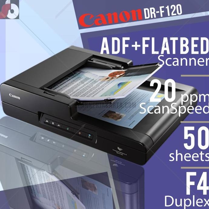 *#*#*#] Scanner Canon DR F120 - scanner ADF + flatbed F4