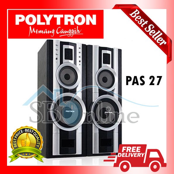 Speaker Aktif Polytron PAS 27 Harga  Pabrik