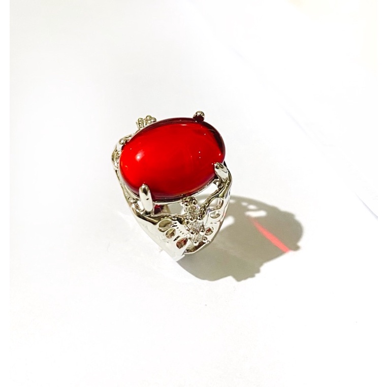 Cincin wanita / cincin / lapis emas / yaxiya / xuping / cincin batu