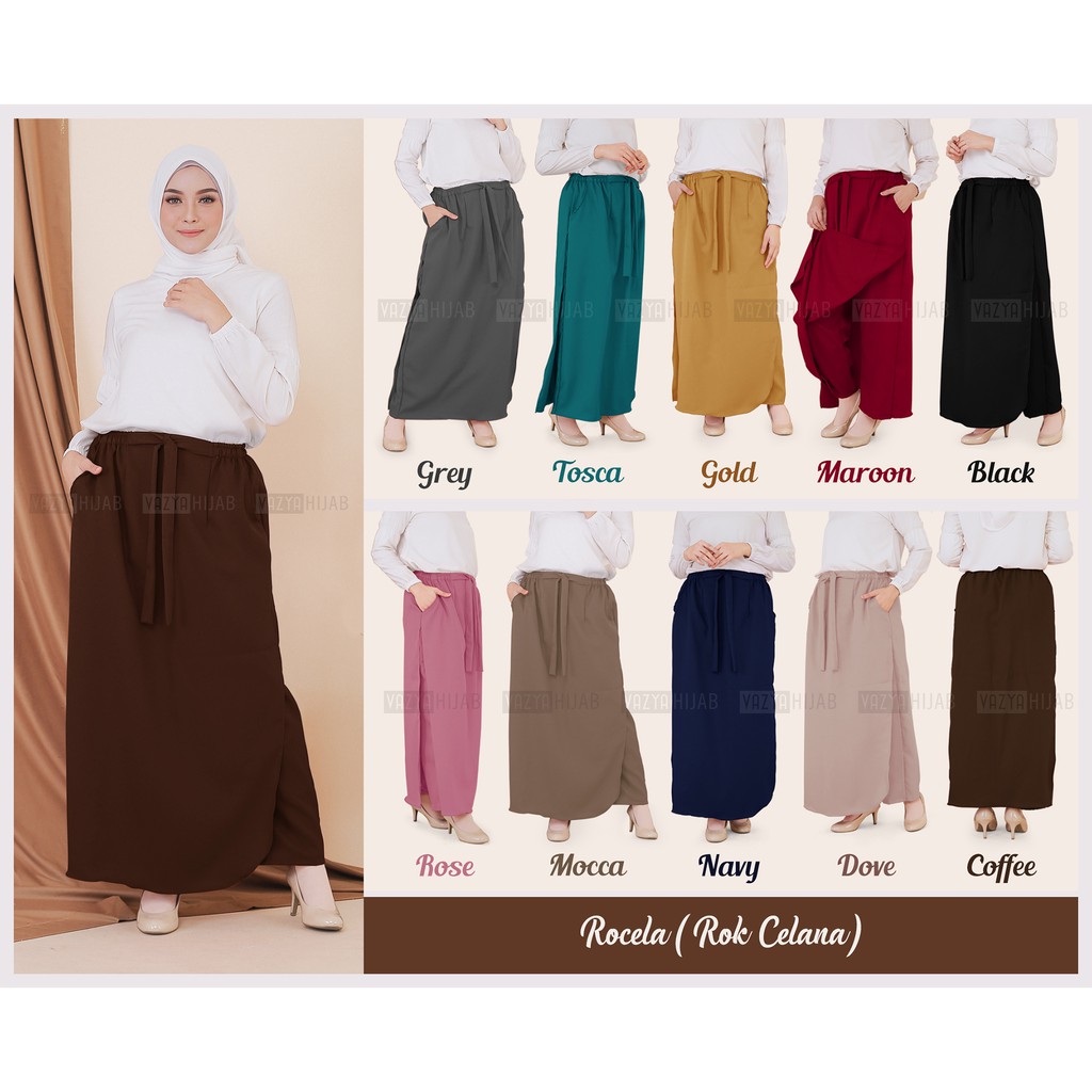 Rok Celana (Rocela) Syar'i 2 in 1