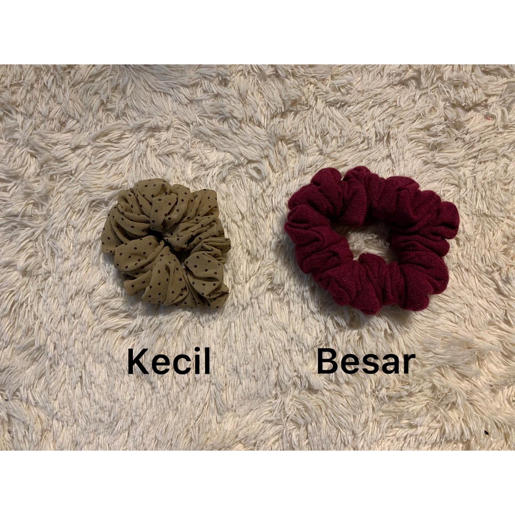 Scrunchie l Ikat Rambut l Kuciran Rambut l Cepol Hijab