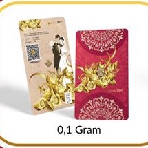 Mini Gold Gift Wedding Series 0,1 gr