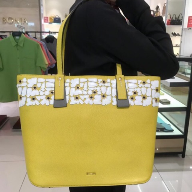 SALE TAS TOTE LEATHER BONIA ORIGINAL 100%