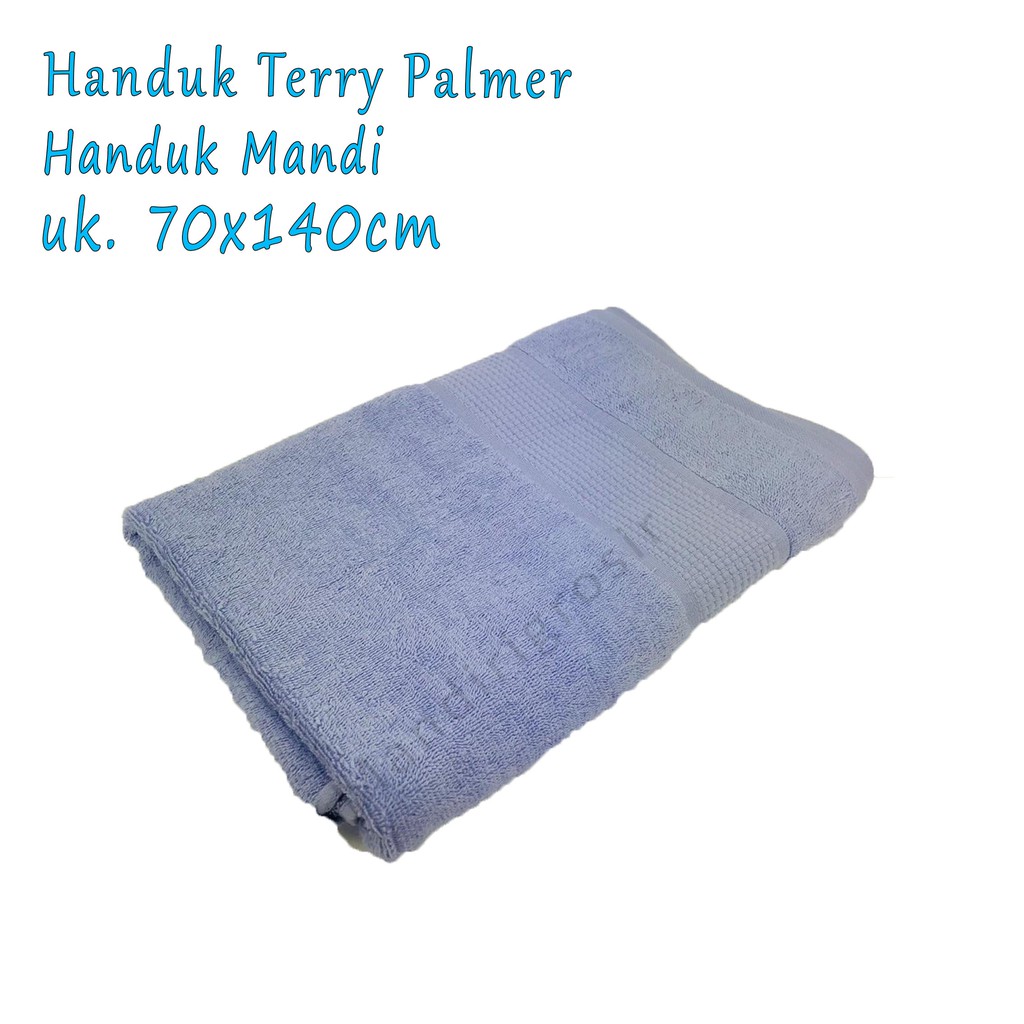 Handuk Mandi * warna muda polos * Terry Palmer * 70x140cm