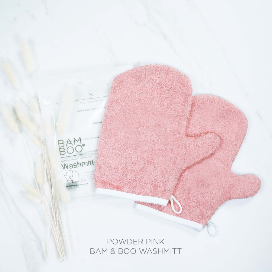 Washlap Bayi / Sarung Tangan Mandi Bayi -Little Palmerhaus - Bamboo Washmitt