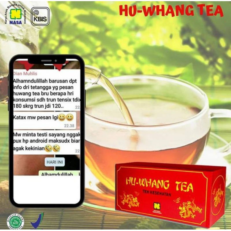 

TEH HU WHANG TEA ORI NASA