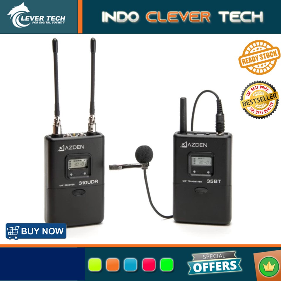 Azden 310LT UHF Diversity Wireless Microphone System