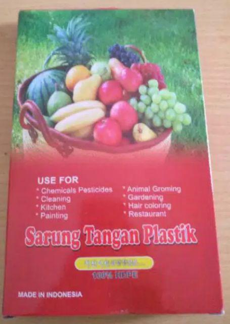 Sarung Tangan Plastik / Hand Glove